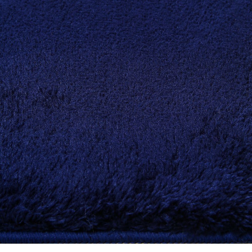 Tapete Para Quarto Ou Sala 80X150 Cm Classic Havan Casa - Azul Escuro