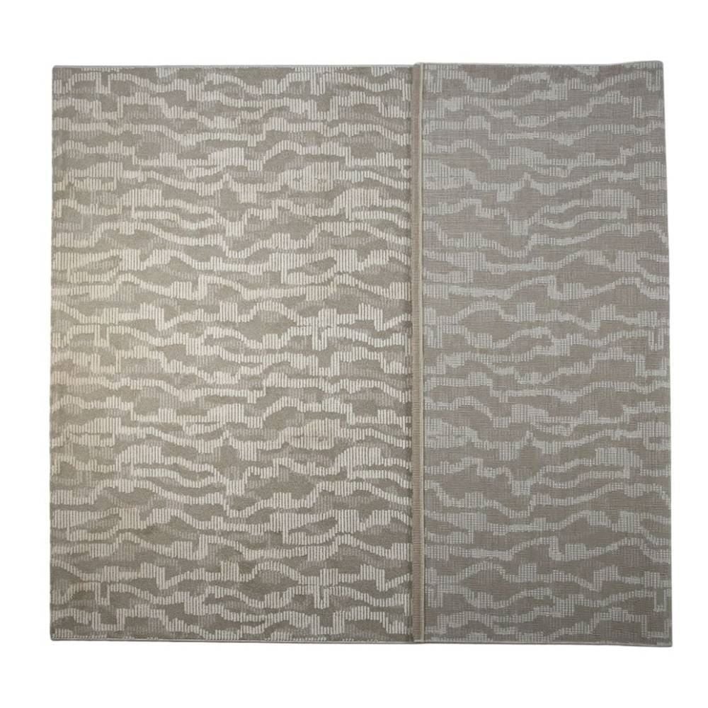 Tapete para Quarto e Sala Atenas 2,40X3,00 m Havan Casa - Bege Listras