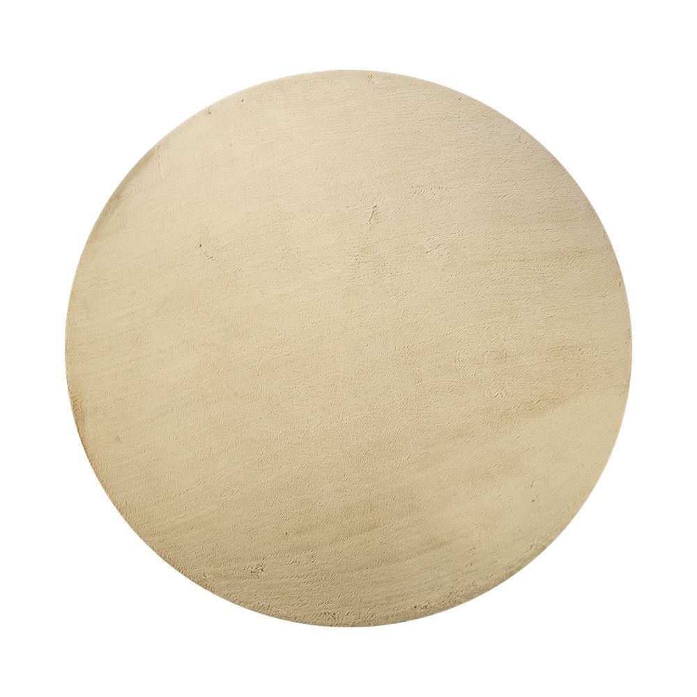 Tapete Para Quarto Ou Sala Redondo 2,00X2,00M Epic Havan Casa - Marfim