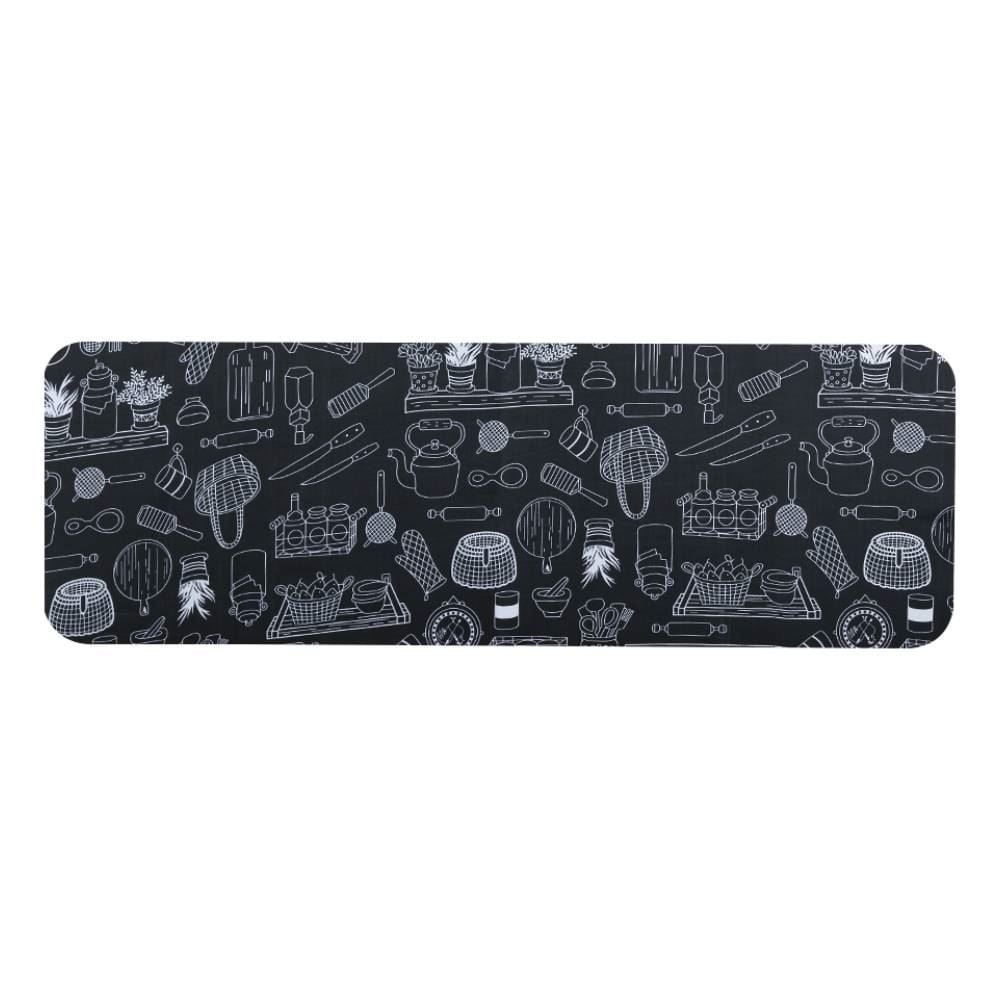 Tapete Para Quarto Ou Sala Tecil 40X120cm Havan Casa - Giz Preto