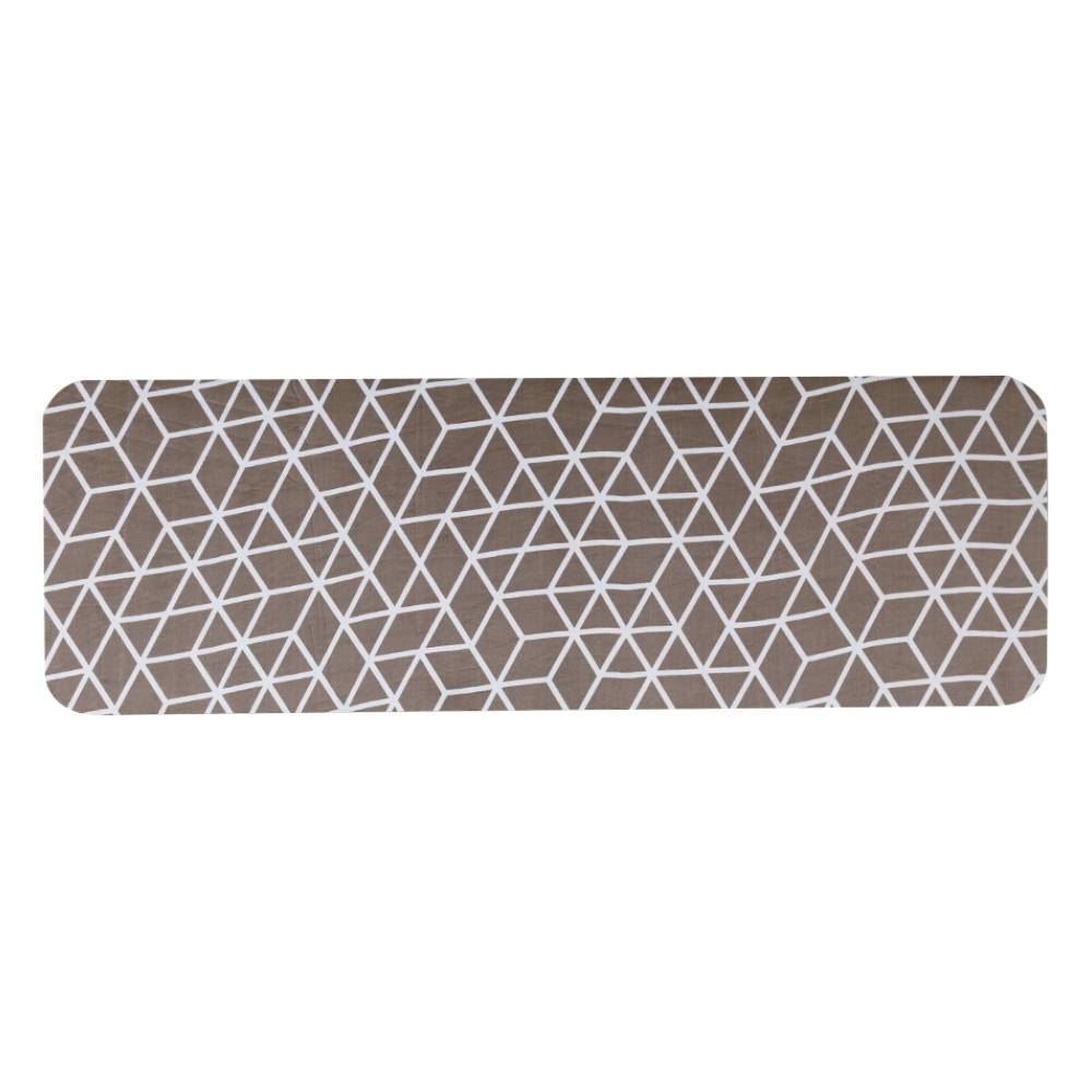 Tapete Para Quarto Ou Sala Tecil 40X120cm Havan Casa - Losango Marrom