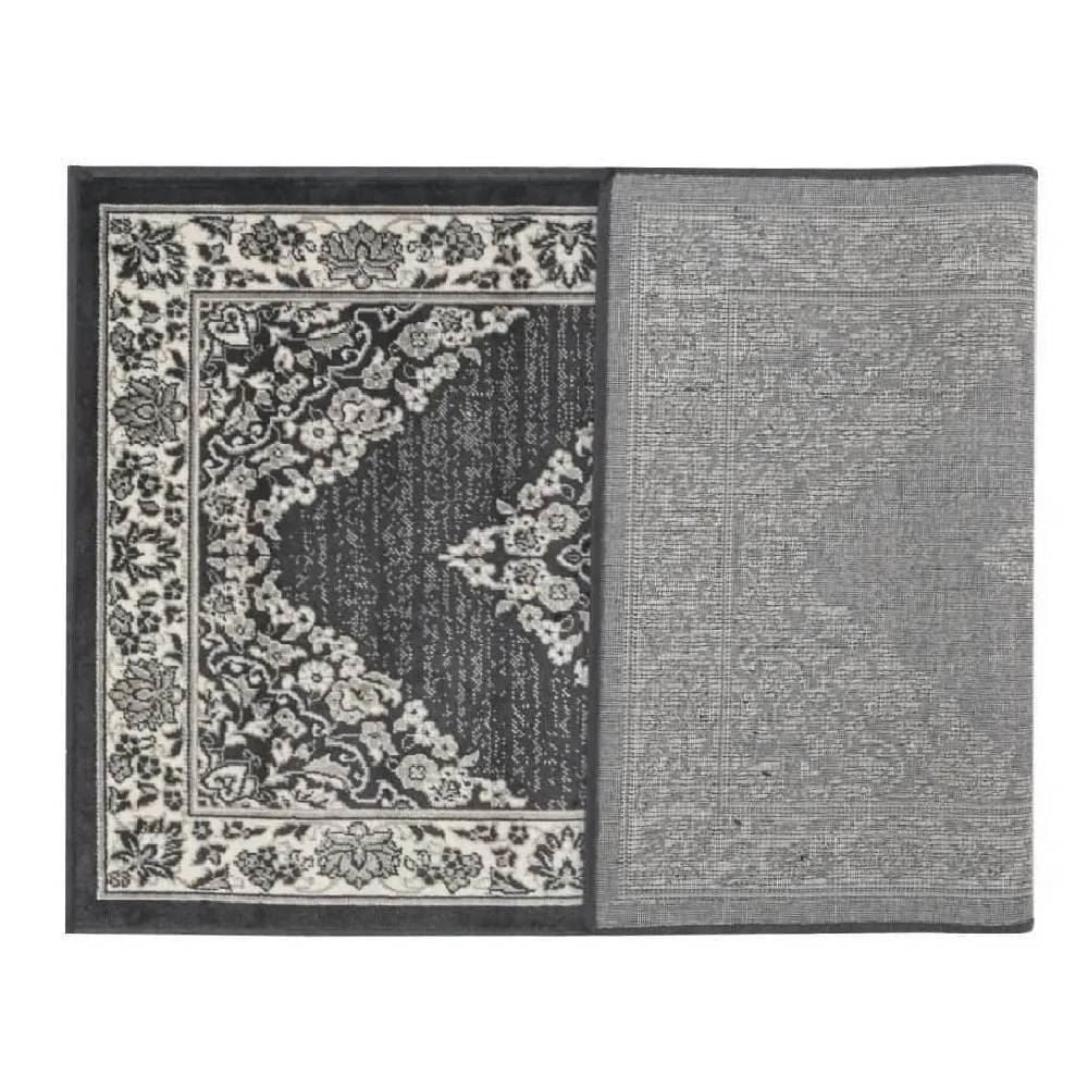 Tapete para Quarto e Sala 2,00X2,40 m Belga Havan Casa - Moldura Chumbo