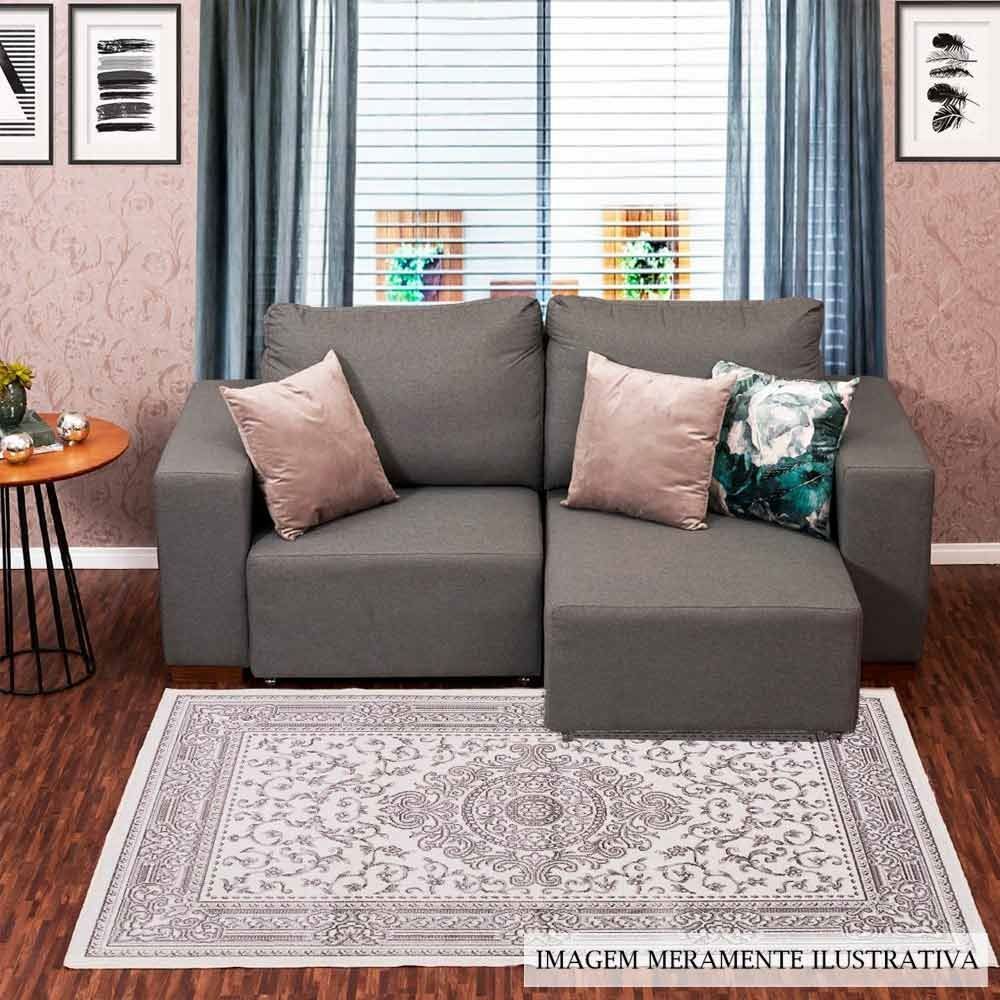 Tapete Belga 2,00X2,40M Quarto E Sala Havan Casa - White