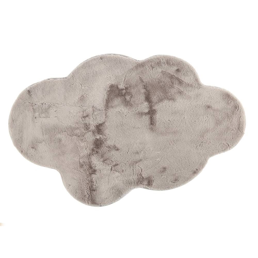 Tapete Para Sala Ou Quarto Teddy 70X110 Cm Havan Casa - Nuvem Cinza Ice