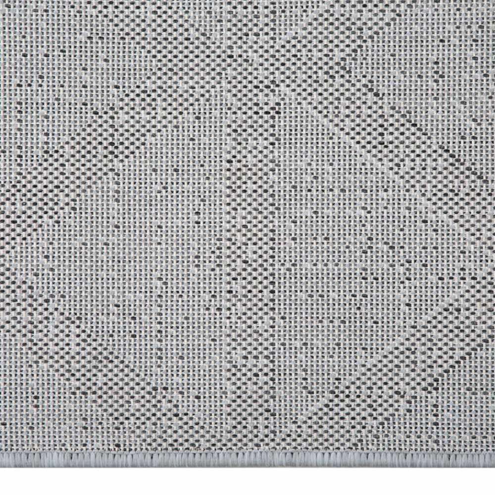 Tapete Passadeira Amazonas 0,80X1,50 M Havan Casa - Cinza geométrico