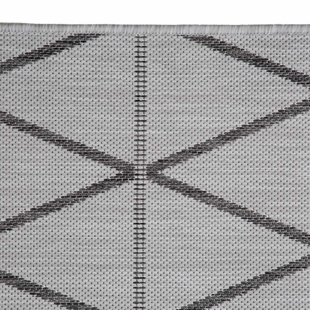 Tapete Passadeira Amazonas 0,80X1,50 M Havan Casa - Cinza Grafite