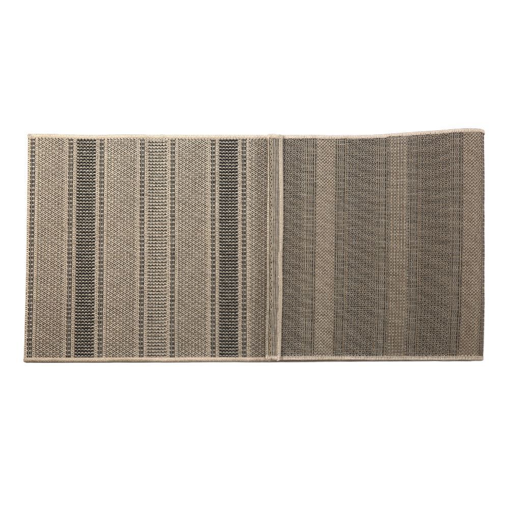 Tapete para Cozinha 66 Cmx2,00 m Cancun Sisal Havan Casa - Traços Chumbo