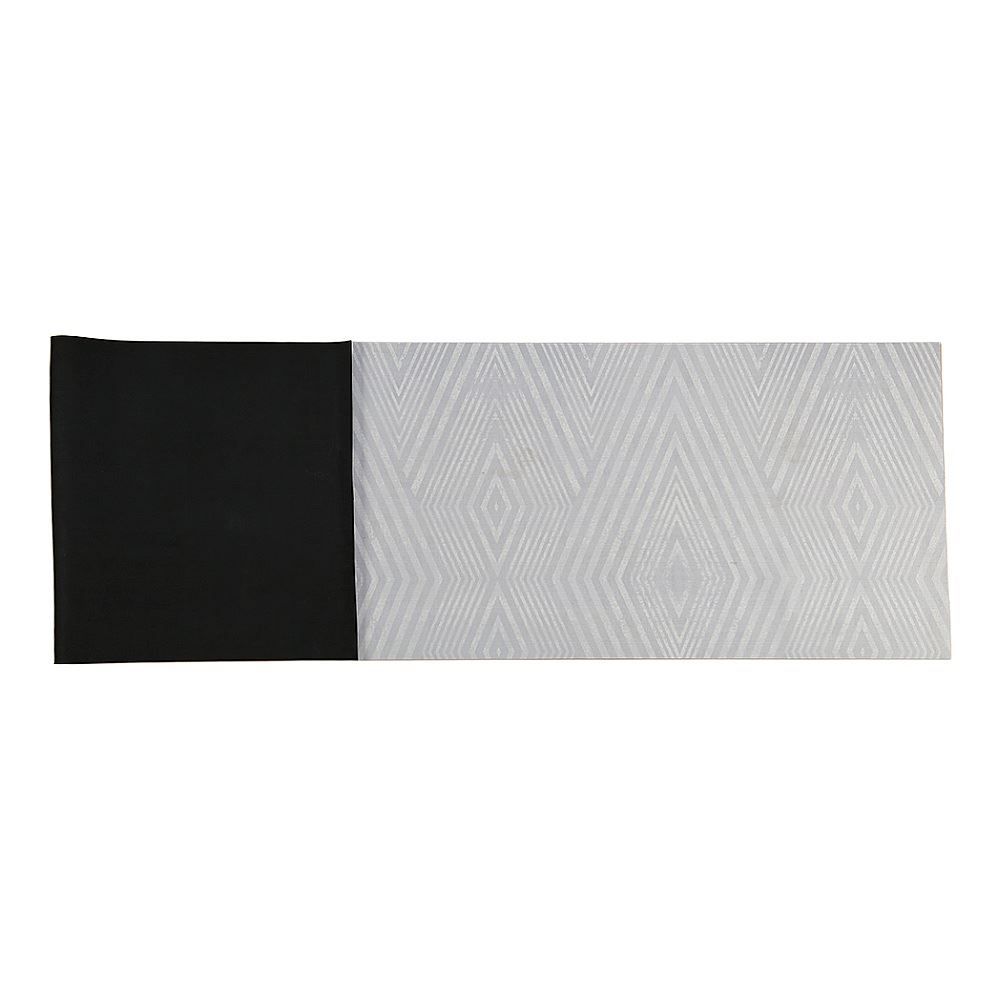 Tapete Passadeira Fênix 60Cmx2,00M Havan Casa - Cinza