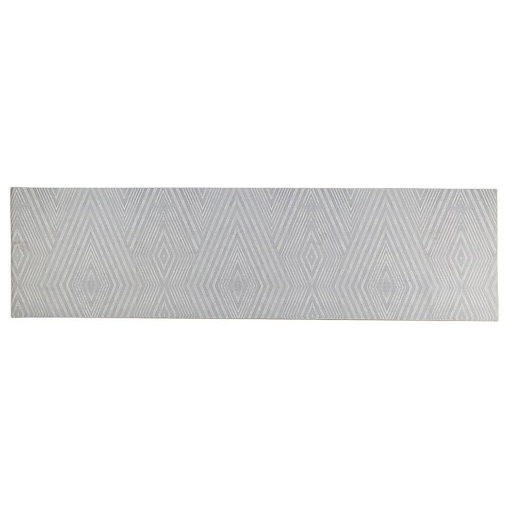 Tapete Passadeira Fênix 67Cmx2,50M Havan Casa - Cinza