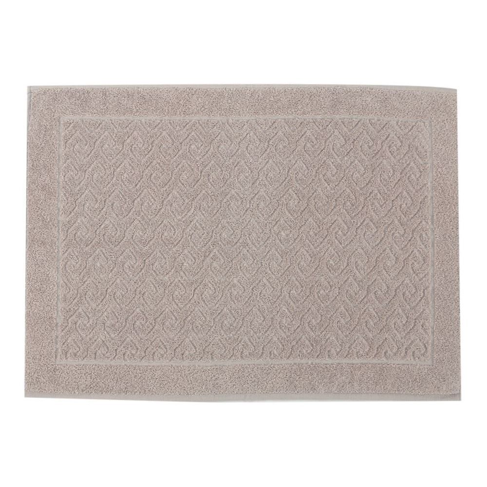 Toalha de Piso para Banheiro 45X68 cm Spazio Havan - Prata