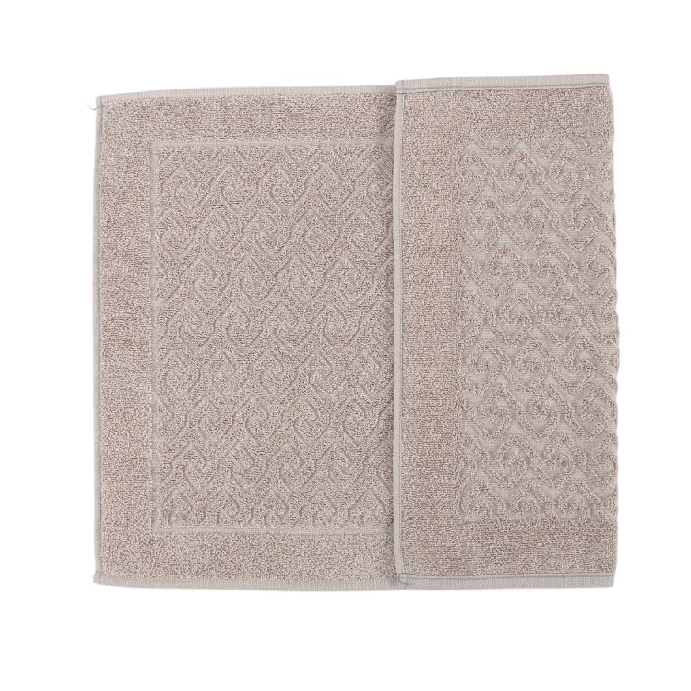 Toalha de Piso para Banheiro 45X68 cm Spazio Havan - Prata