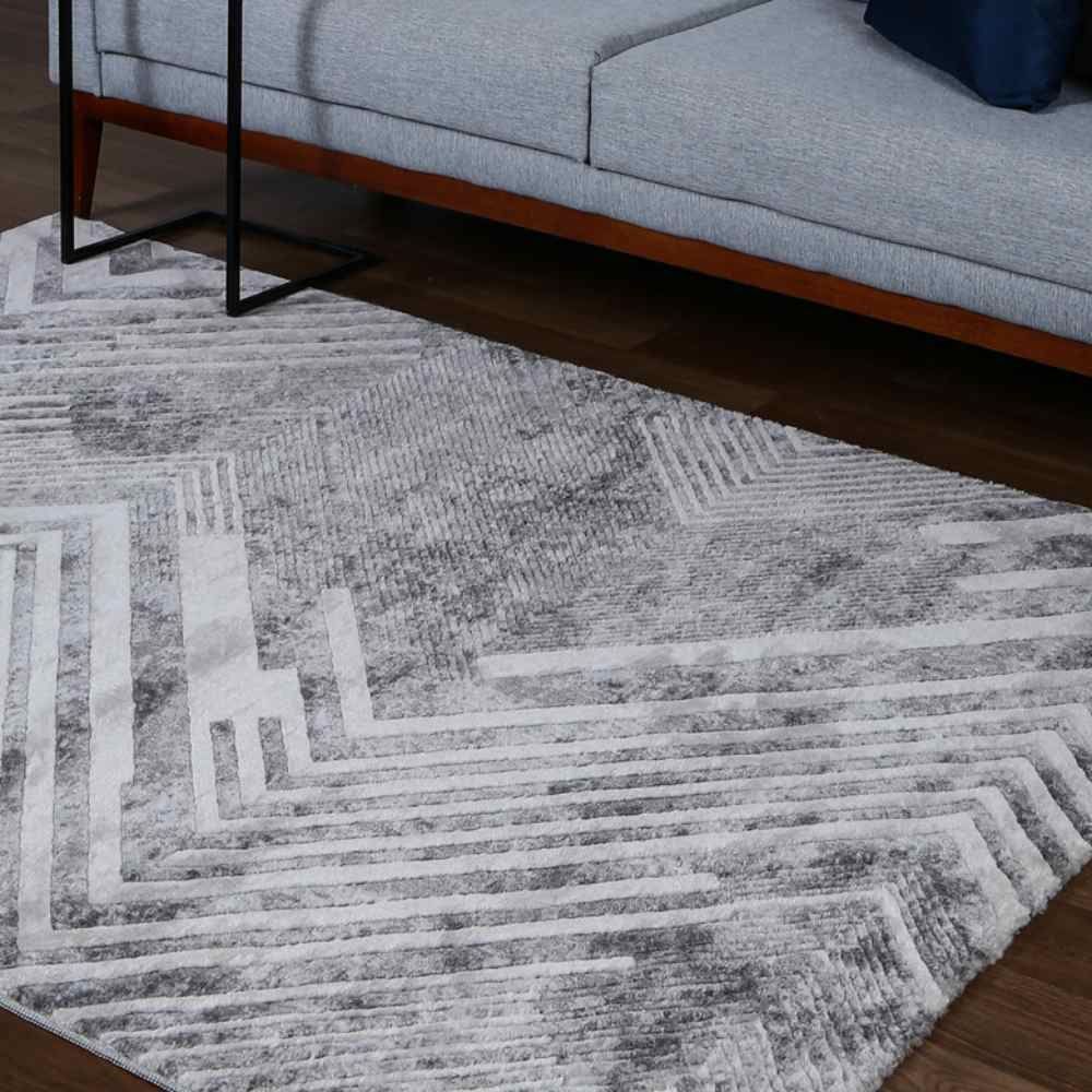 Tapete Platinium 1,40X2,00 M Havan Casa - Geo Cinza