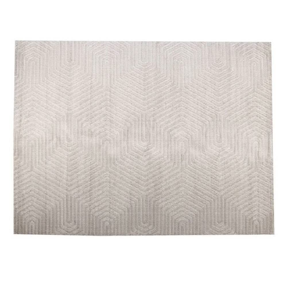 Tapete para Quarto e Sala 2,40X3,00 m Platinium Havan Casa - Cinza Com Bege