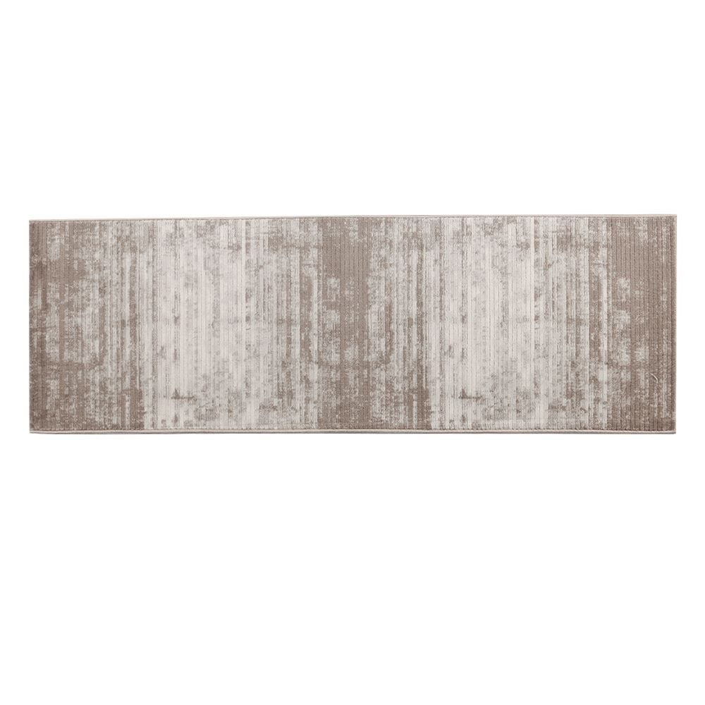 Tapete Para Quarto Ou Sala 60X180 Cm Platinium Havan Casa - Cinza E Bege