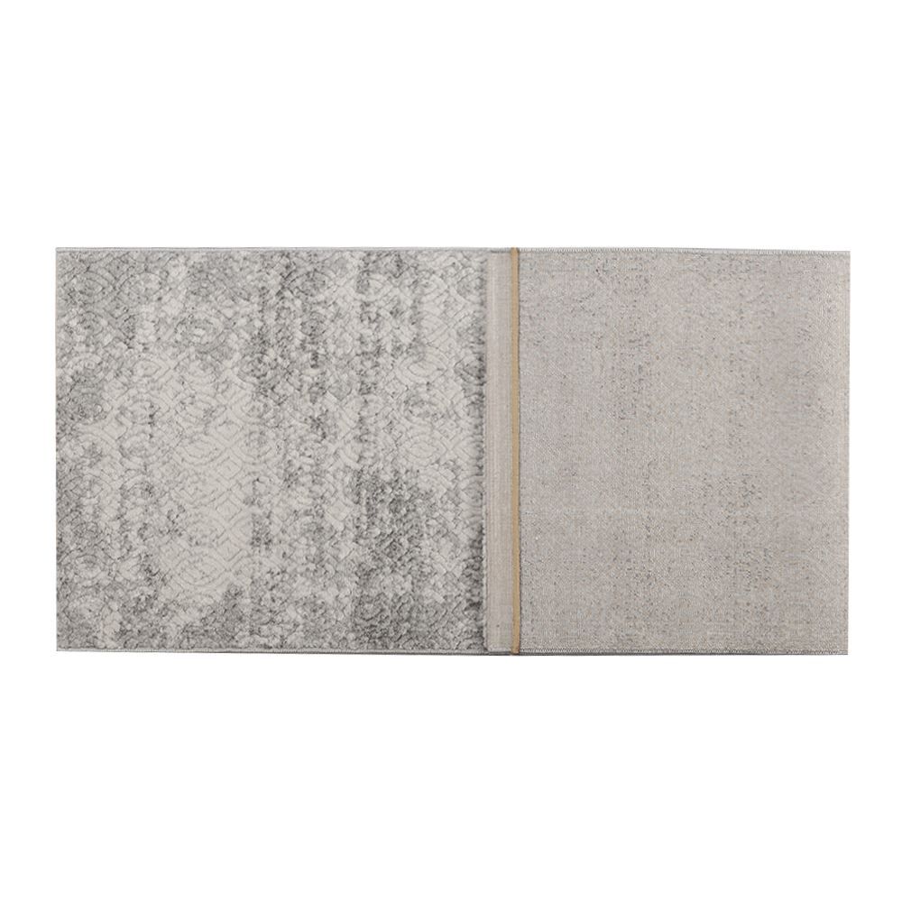 Tapete Para Quarto Ou Sala 60X180 Cm Platinium Havan Casa - Cinza Losango