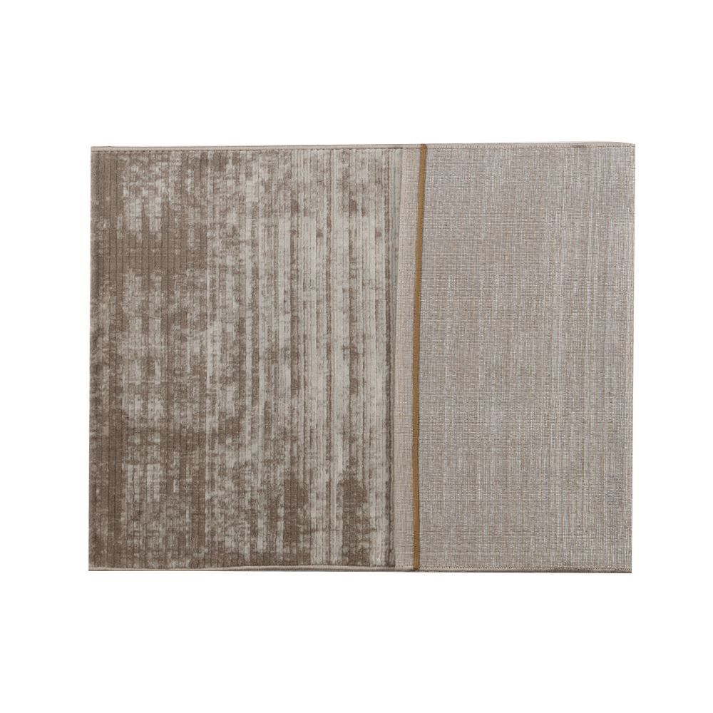 Tapete Para Quarto E Sala 80X150 Cm Platinium Havan Casa - Cinza E Bege
