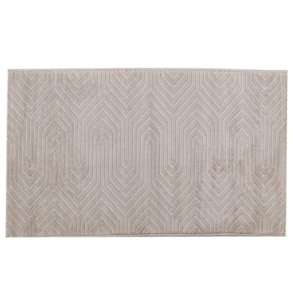 Tapete para Quarto e Sala 80Cmx1,50 m Platinium Havan Casa - Bege Geométrico