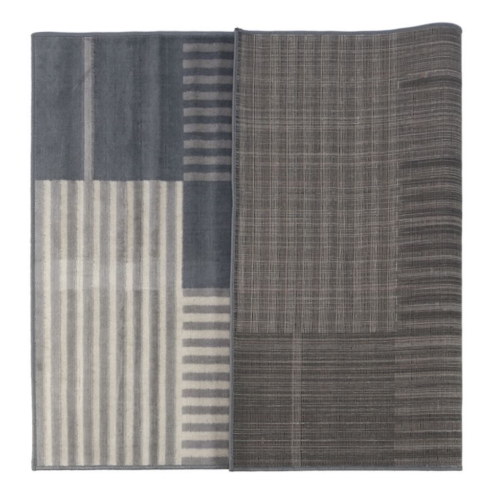 Tapete para Quarto Ou Sala 1,33X1,90 m Renaissance Havan Casa - Listrado Grafite