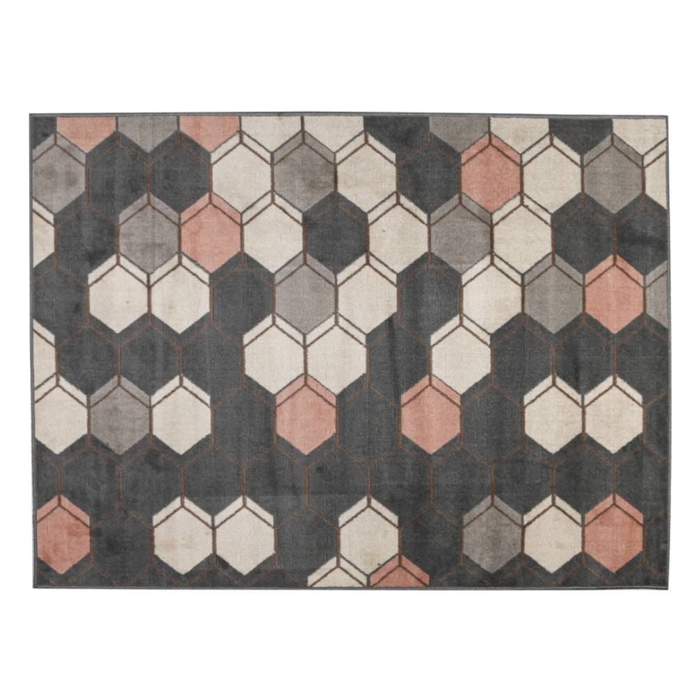 Tapete Para Quarto Ou Sala Renaissance 1,33X1,90 M Havan Casa - Firenze Cinza