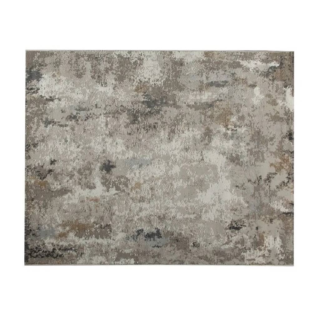 Tapete para Quarto e Sala 2,00X2,50 m Shiraz Havan Casa - Bege E Cinza