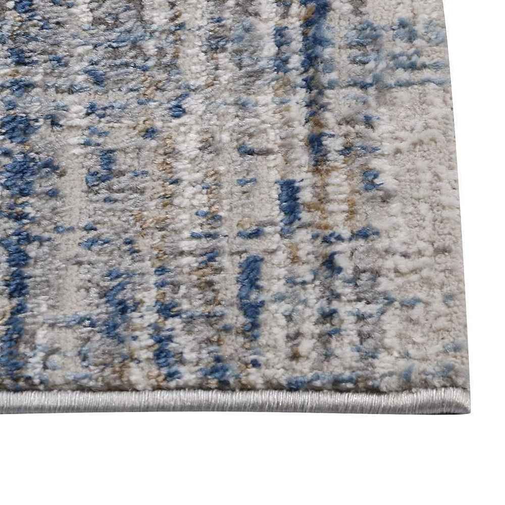 Tapete para Quarto e Sala 57Cmx1,00 m Shiraz Havan Casa - Azul