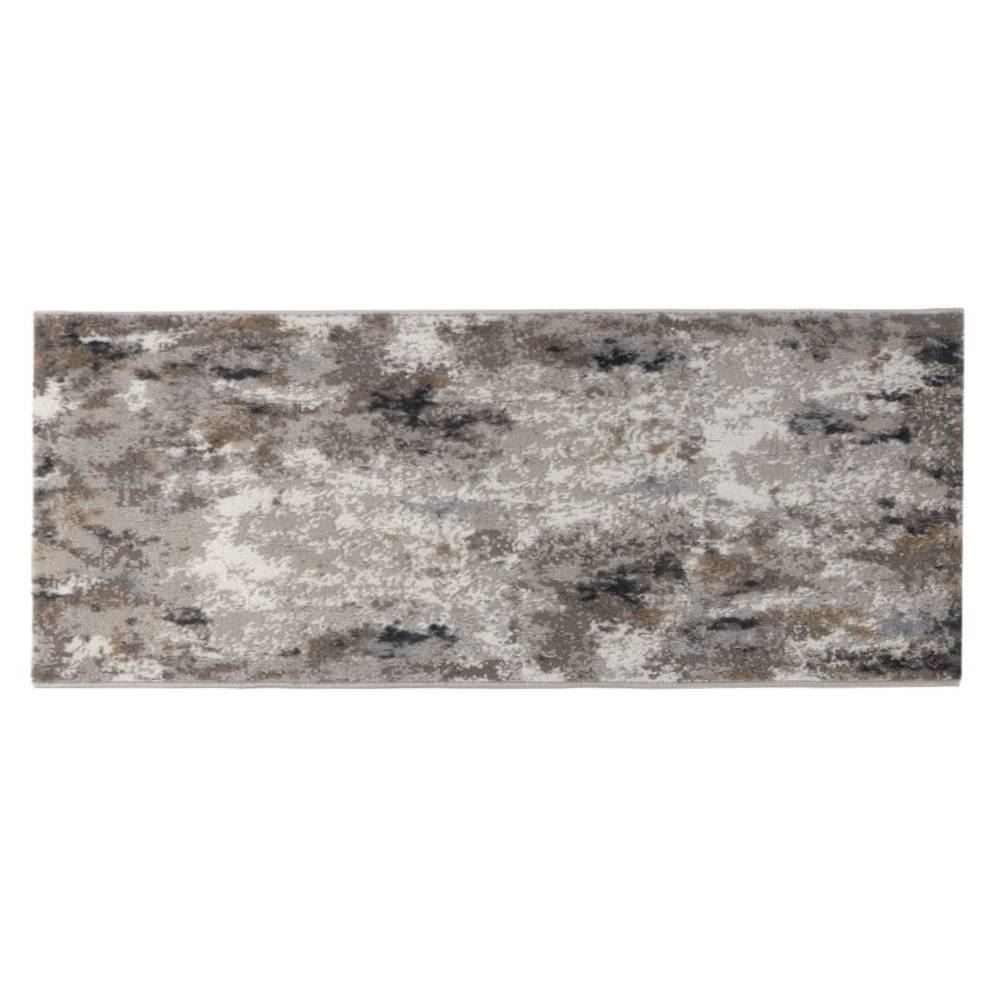 Tapete Passadeira Quarto e Sala Shiraz 67Cmx1,80 m Havan Casa - Bege E Cinza