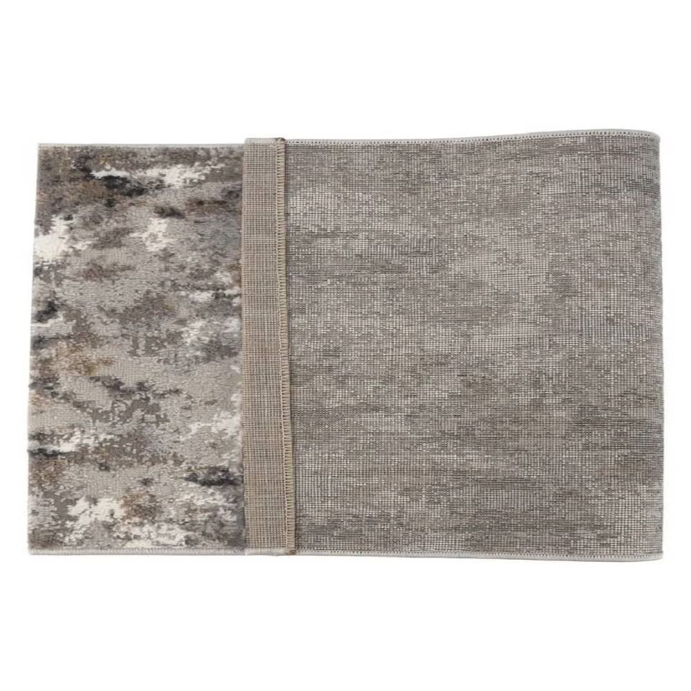 Tapete Passadeira Quarto e Sala Shiraz 67Cmx1,80 m Havan Casa - Bege E Cinza