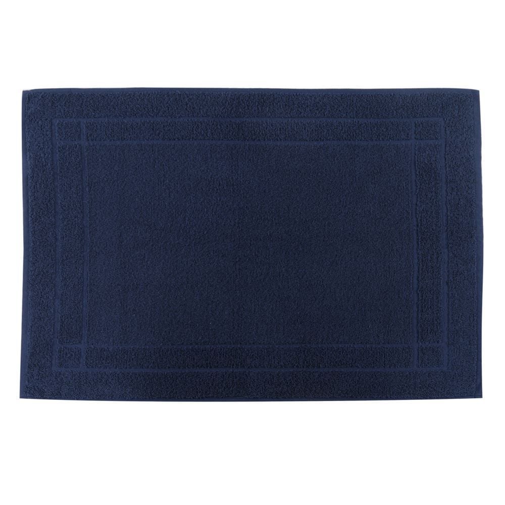 Tapete Sofisticata Premium com Antiderrapante - AZUL MARINHO - NARA