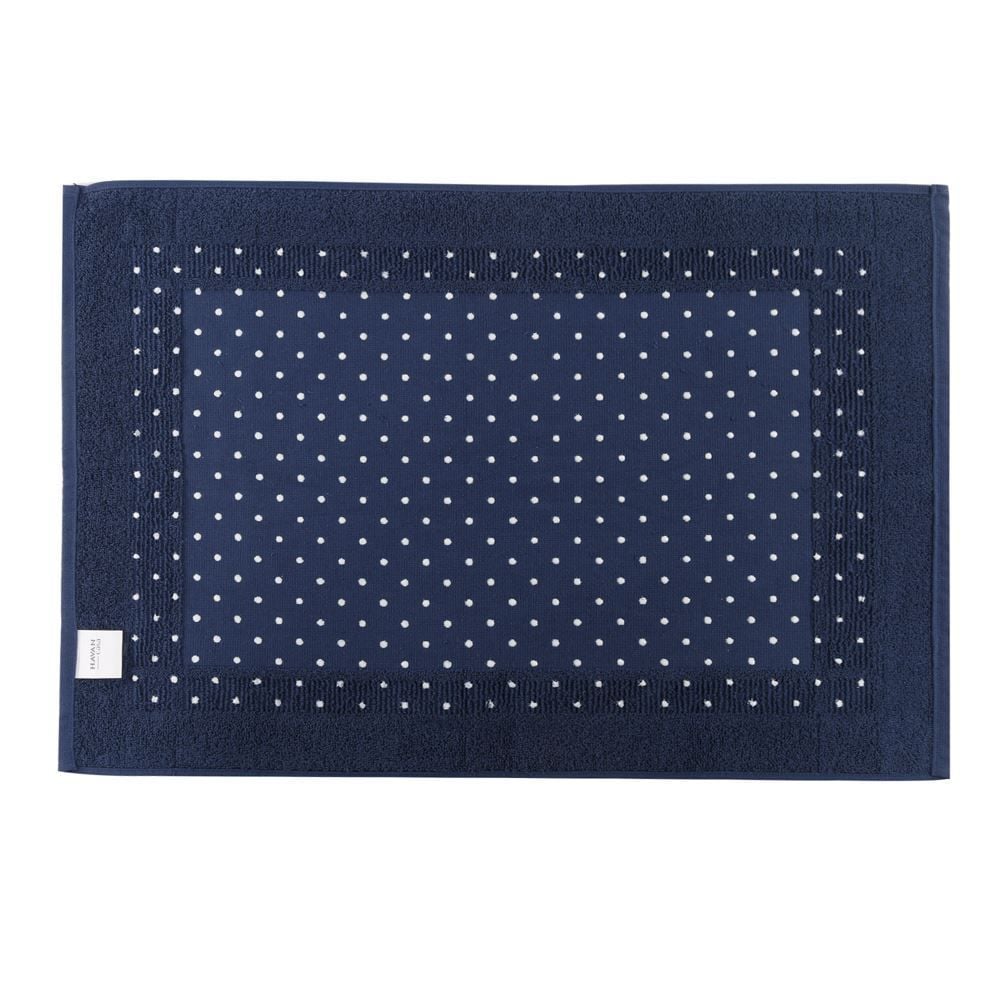 Tapete Sofisticata Premium com Antiderrapante - AZUL MARINHO - NARA