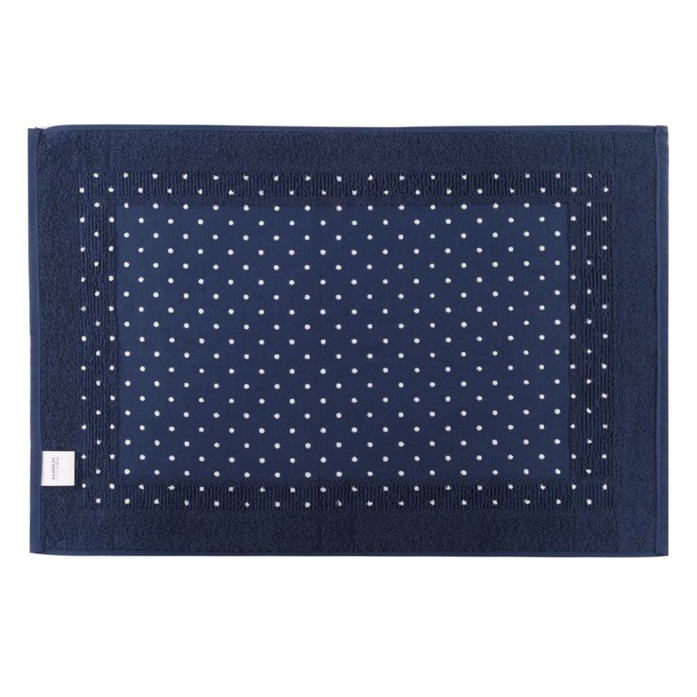 Tapete Sofisticata Premium com Antiderrapante - AZUL MARINHO - NARA