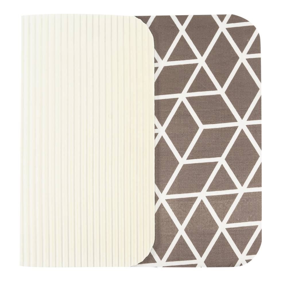 Tapete Para Sala Tecil 40X60 Cm Havan - Losango Marrom