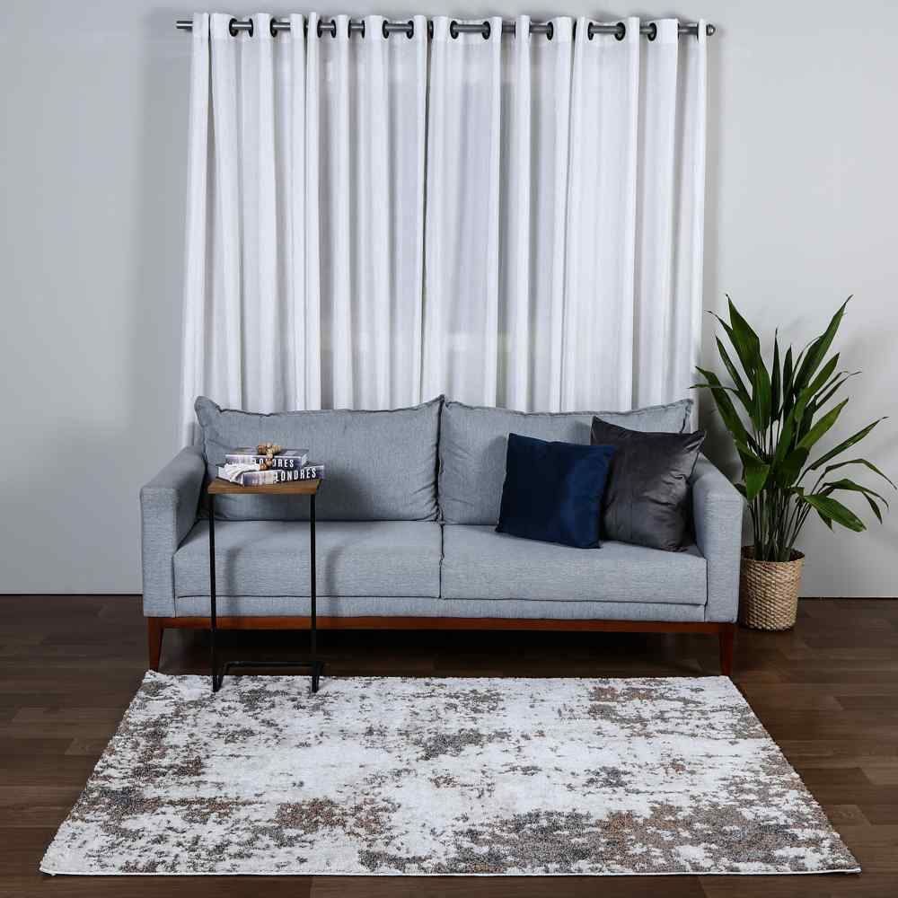 Tapete Para Sala Tokyo 1,40X2,00 M Havan Casa - Cinza Bege