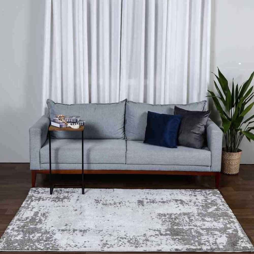 Tapete Quarto E Sala Tokyo 2,00X3,00 Metros Havan Casa - Cinza e Bege