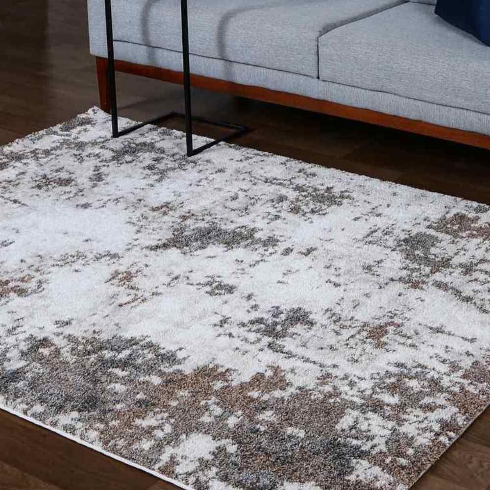 Tapete Para Sala Tokyo 2,40X3,00 M Havan Casa - Cinza e Bege 09A