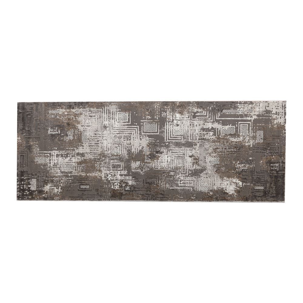 Tapete Passadeira Toscana 67X180 Cm Havan Casa - Cinza Bege