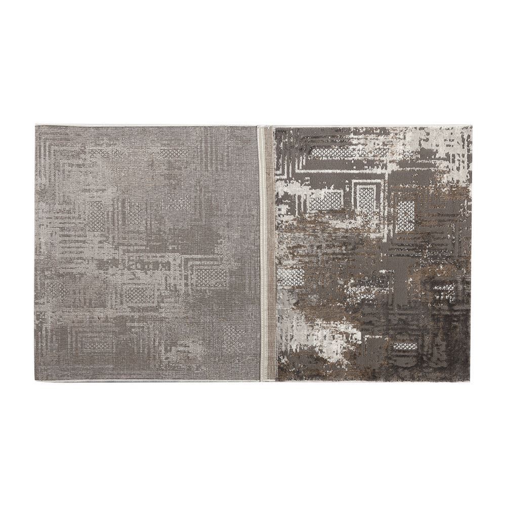 Tapete Passadeira Toscana 67X180 Cm Havan Casa - Cinza Bege