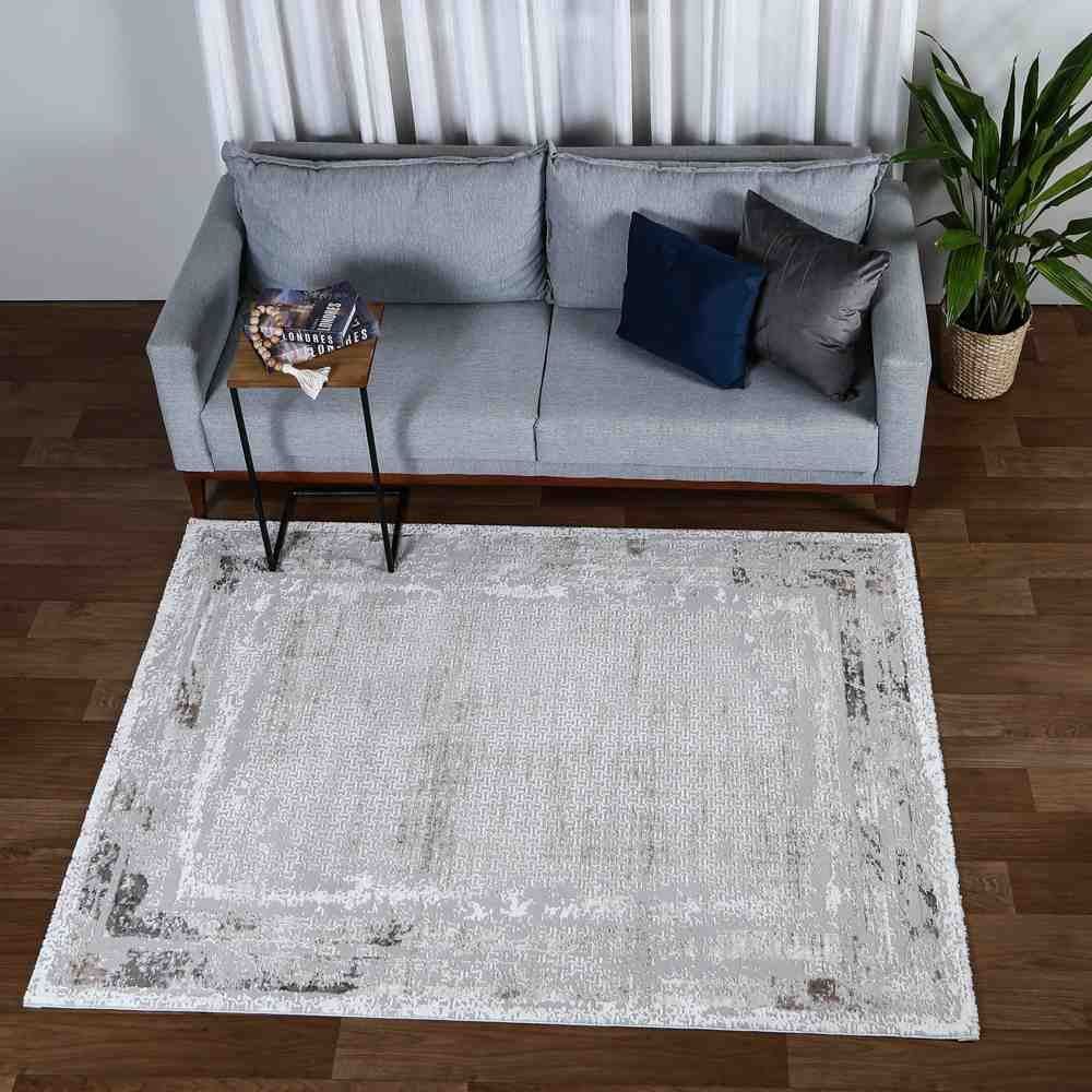 Tapete Para Quarto E Sala Toscana 1,40X2,00 M Havan Casa - Cinza Antracite