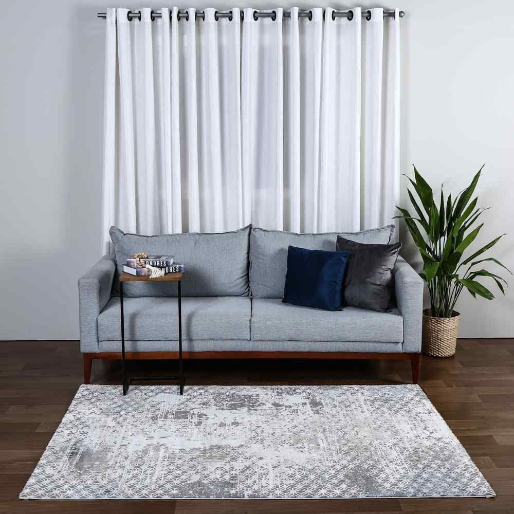 Tapete Para Sala Toscana 2,00X2,50 Metros Havan Casa - Cinza e Marinho