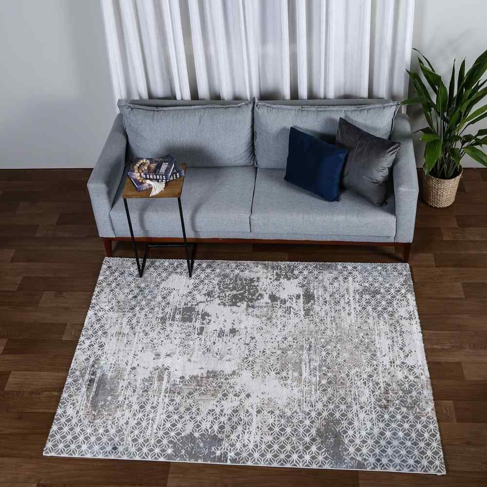 Tapete Para Sala Toscana 2,00X2,50 Metros Havan Casa - Cinza e Marinho