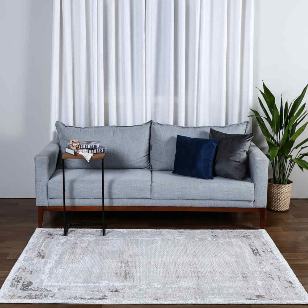 Tapete Quarto E Sala Toscana 2,00X3,00 M Havan Casa - Antracite 23