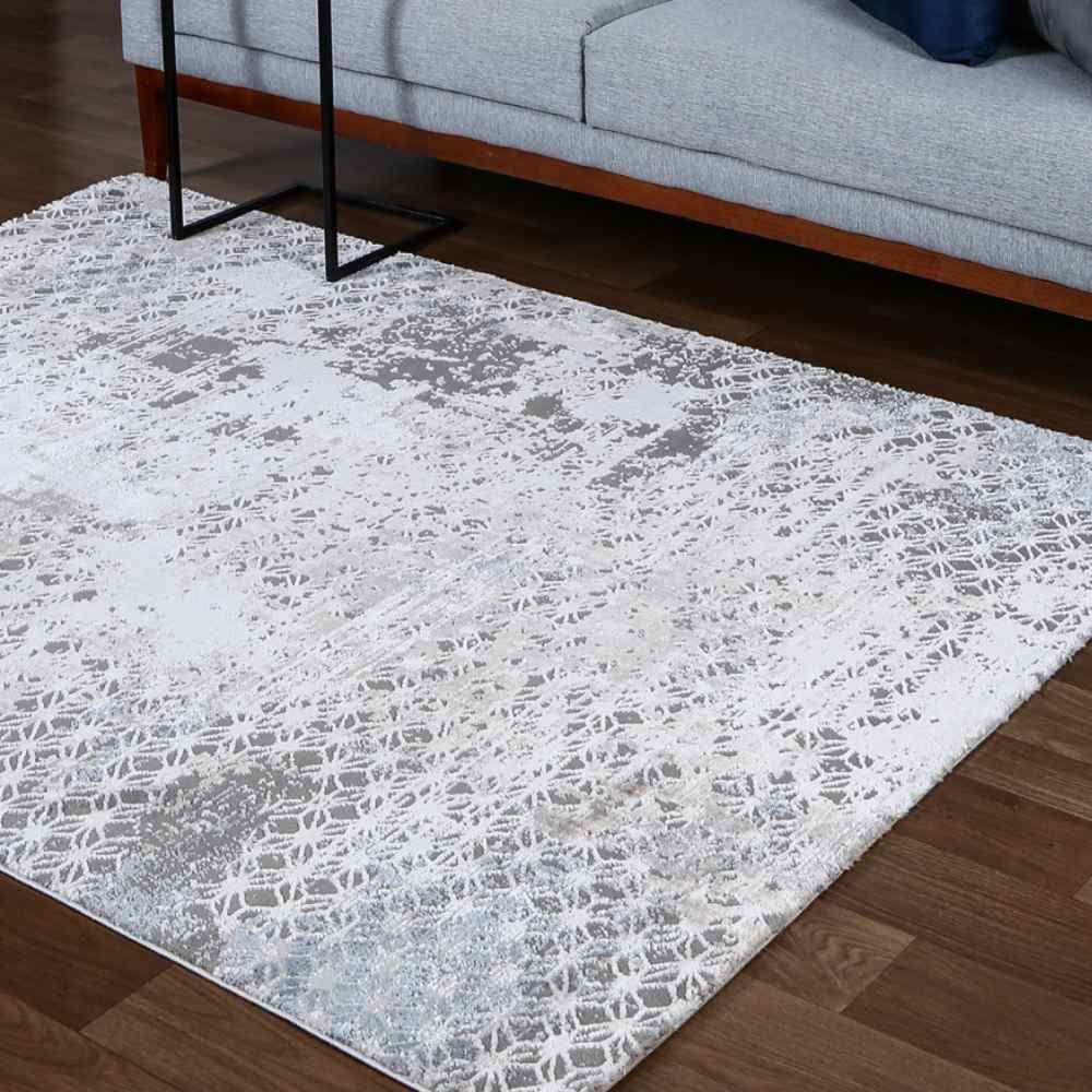 Tapete Para Sala Toscana 2,50X3,00 M Havan Casa - Marinho Cinza 32B