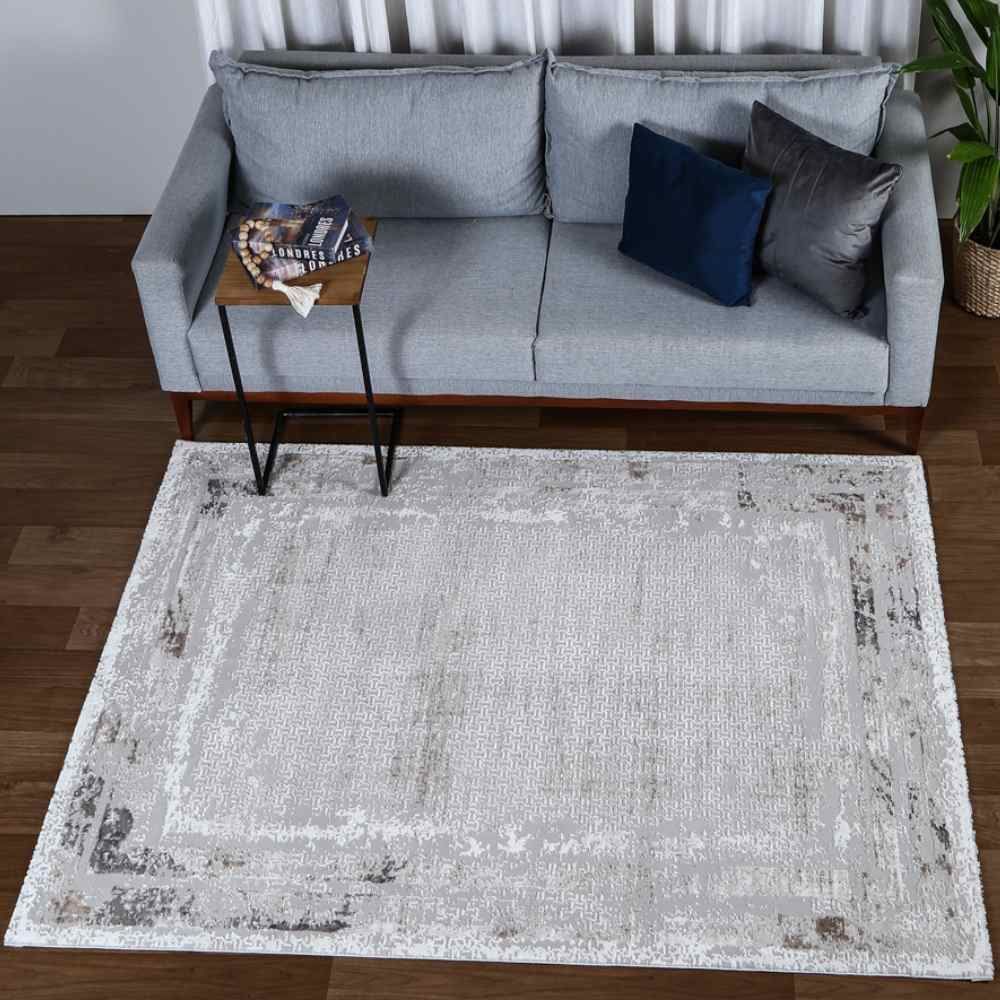 Tapete Para Sala Toscana 2,50X3,00 M Havan Casa - Cinza Antracite 23