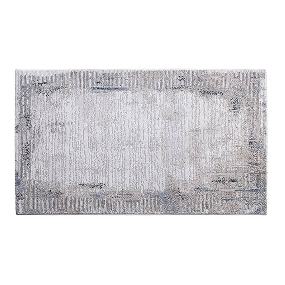 Tapete para Quarto e Sala 60Cmx1,00M Toscana Havan Casa - Cinza Azul