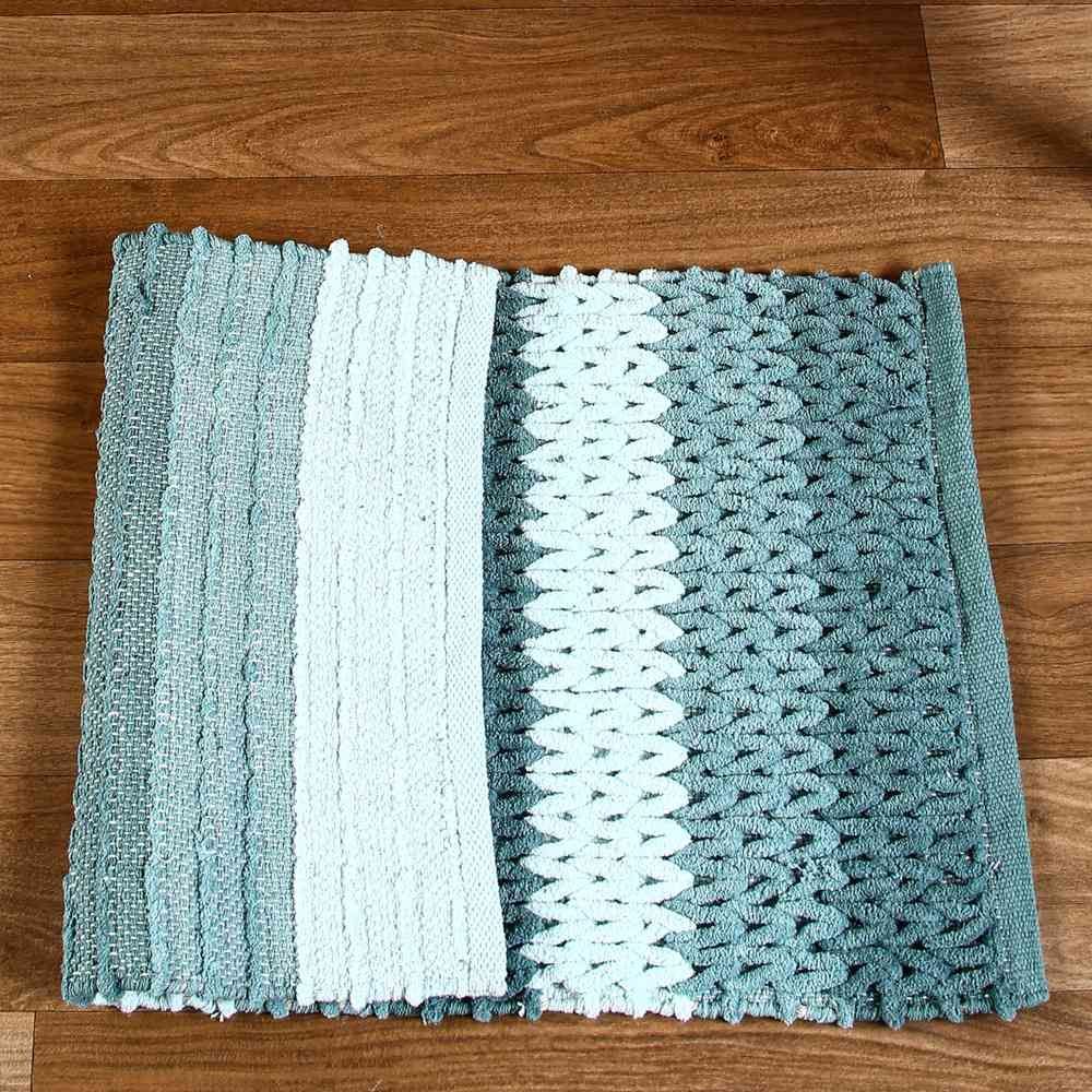 Tapete Para Banheiro Tresse 45X75 Cm Havan - Verde