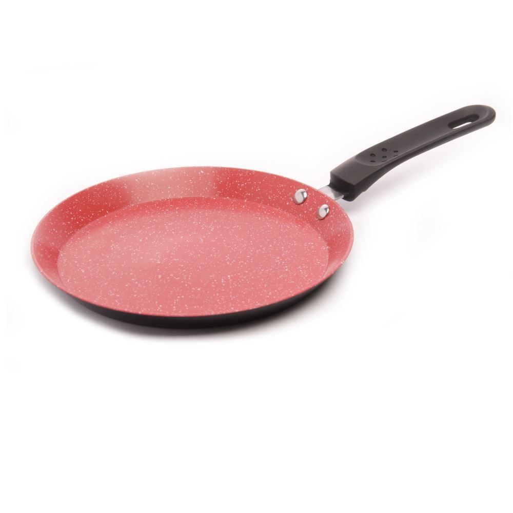 Tapioqueira Alumínio Com Revestimento Cerâmico De Indução Lyor 600Ml - Preto e Vermelho