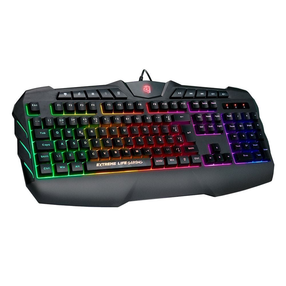 Teclado Gamer Hybrid Mechanical Pulse Fire Elg - Preto
