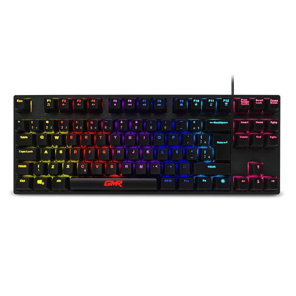 Teclado Gamer Multilaser Mecânico Tkl Led Tc258 - Preto