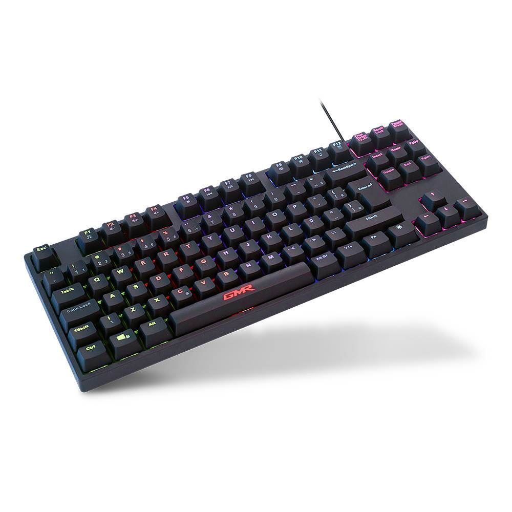 Teclado Gamer Multilaser Mecânico Tkl Led Tc258 - Preto