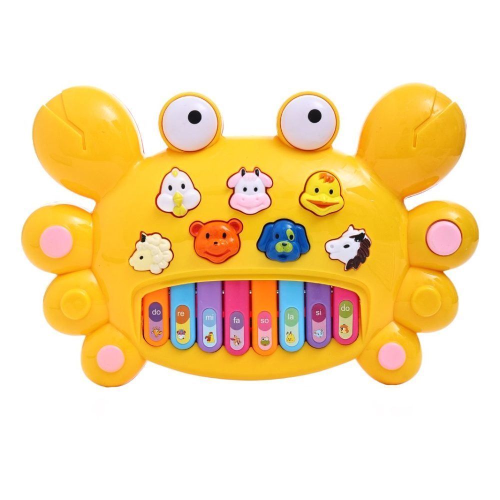 Teclado Musical Siri Amarelo Havan Toys - HBR0422