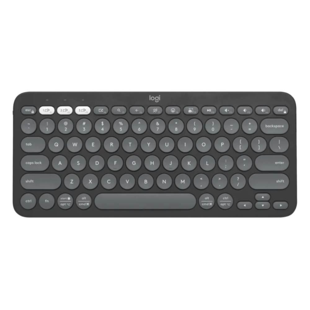 Teclado Sem Fio Logitech K380s Grafite